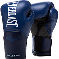 Боксерские перчатки тренировочные Everlast Elite ProStyle 10oz т.син. P00002330 120_120